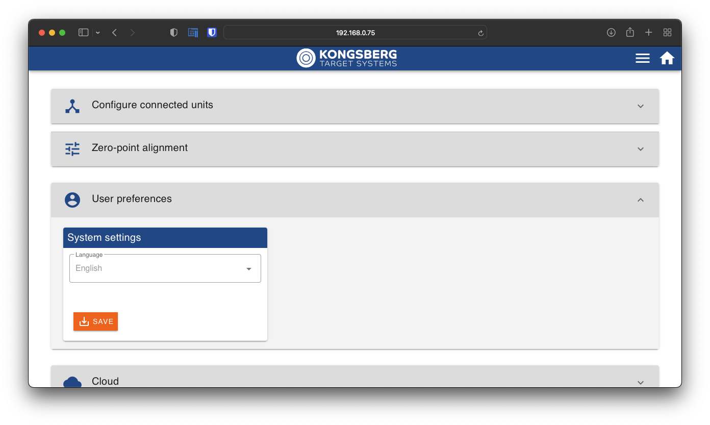 how-to-change-language-kongsberg-target-systems